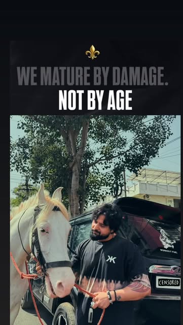 We mature by damage, not by age